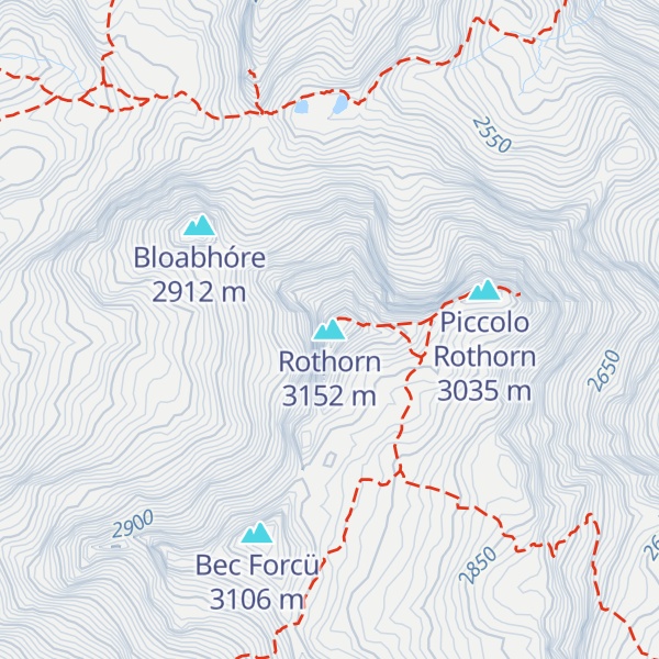 Map of Rothorn