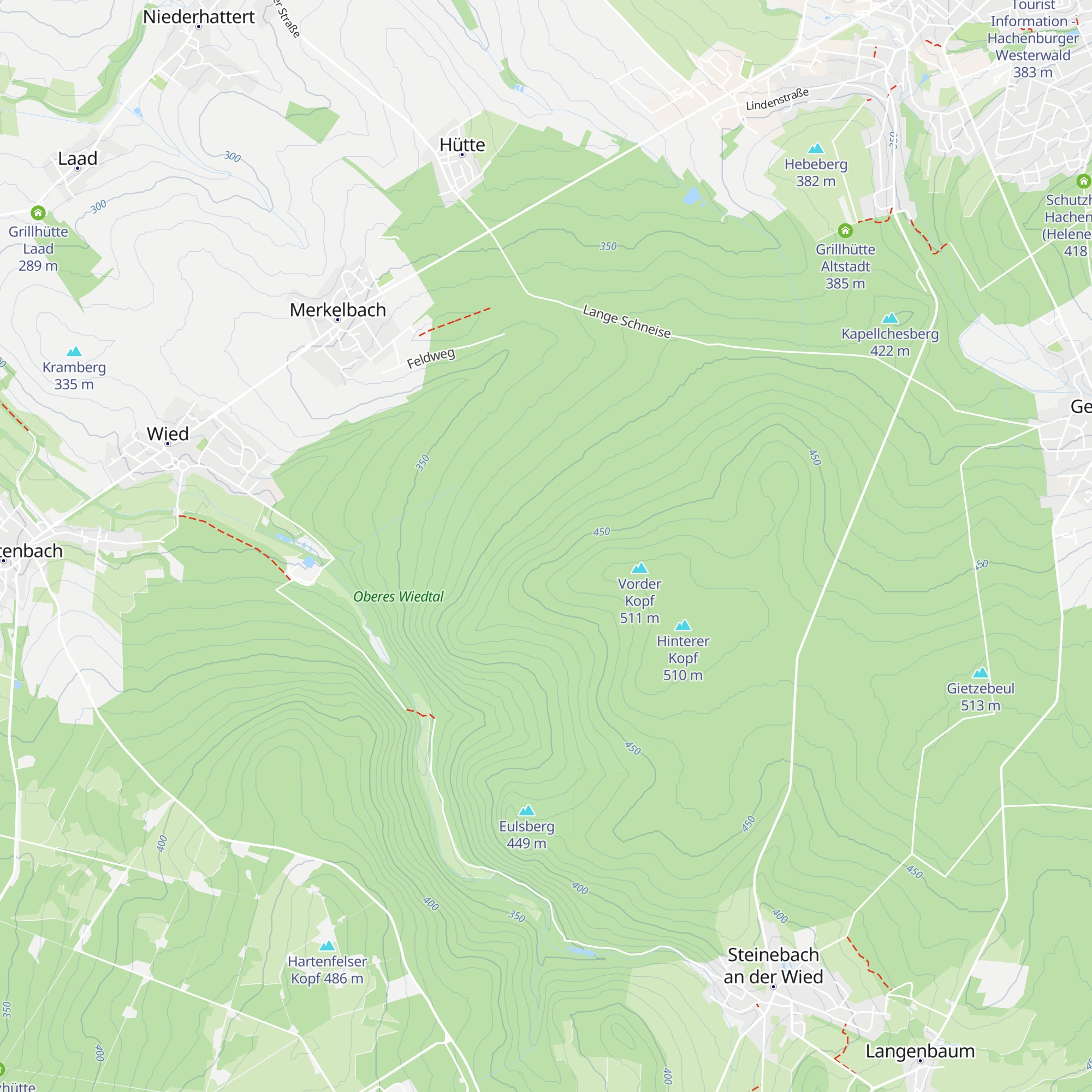 Merkelbacher Jagdhütte map