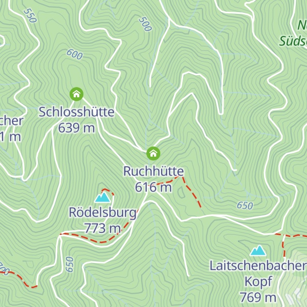 Map of Ruchhütte