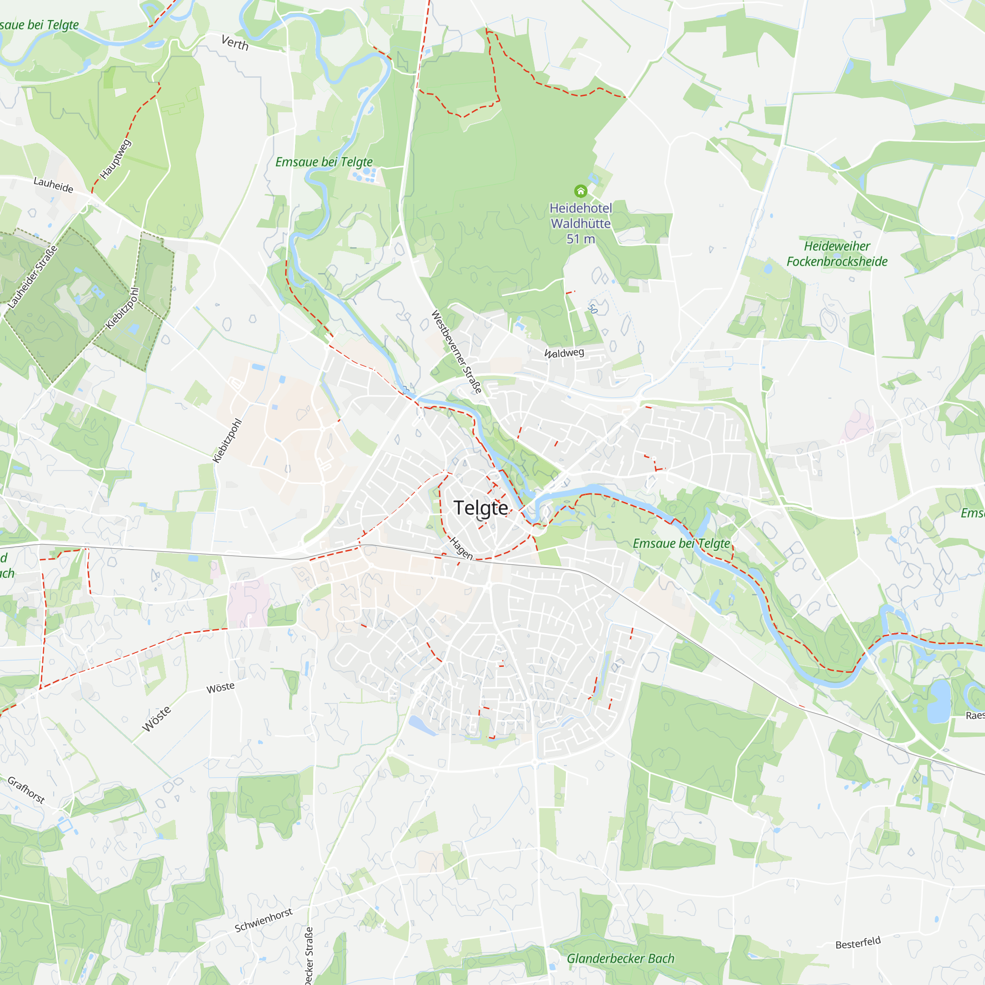 Treffpunkt Telgte map