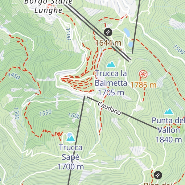 Map of Baita del Verde