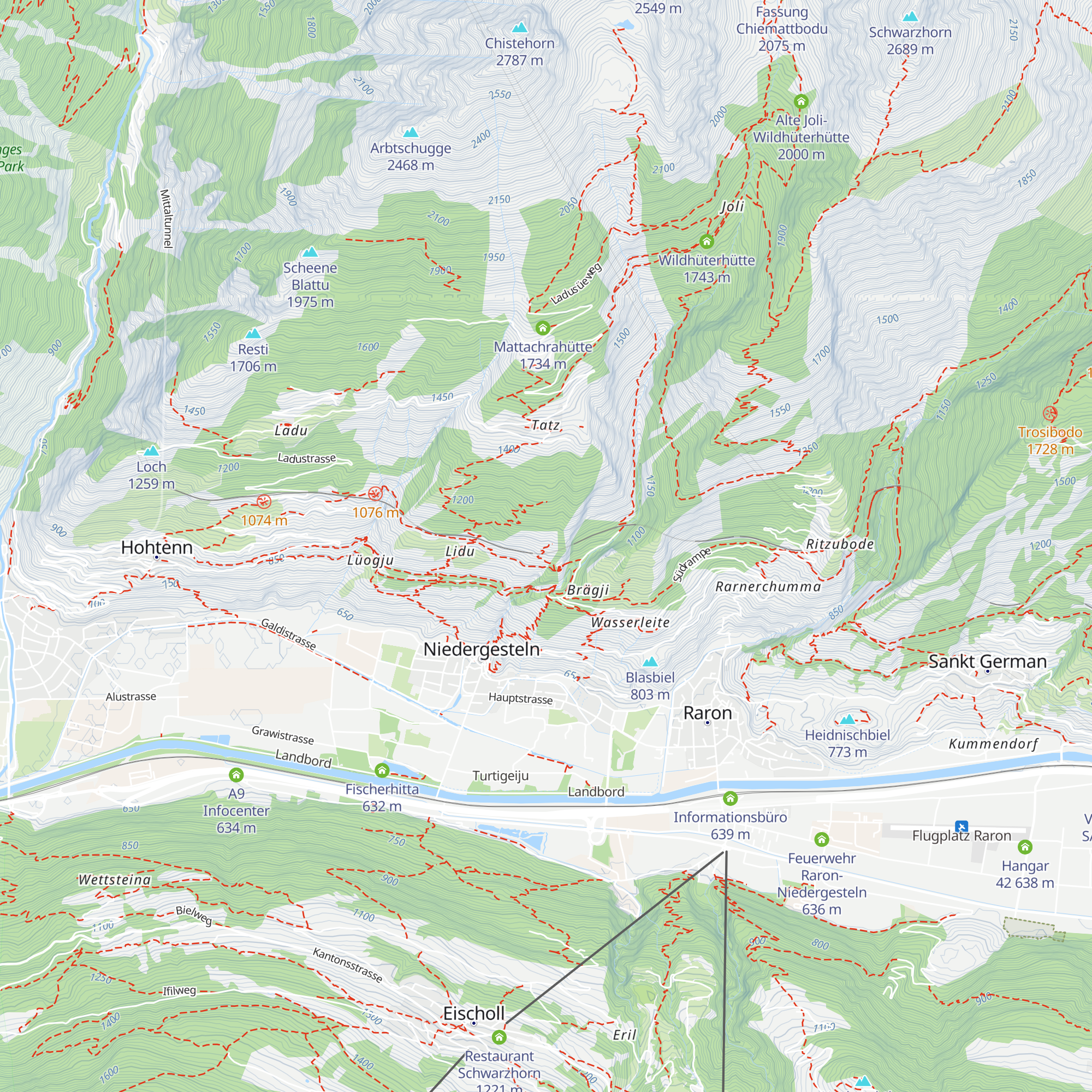 Reservoir Chalti Eggu map