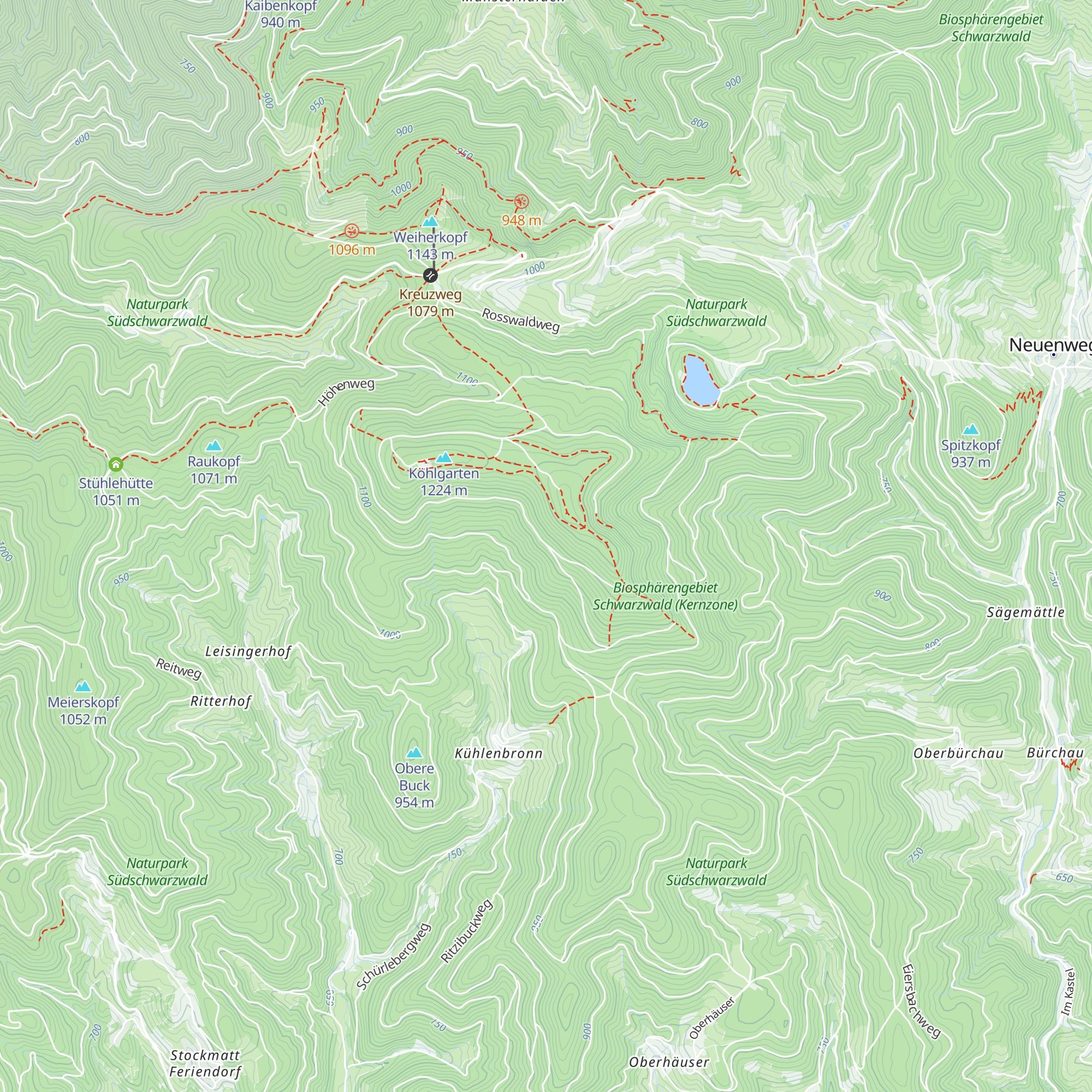 Zipfelhütte map