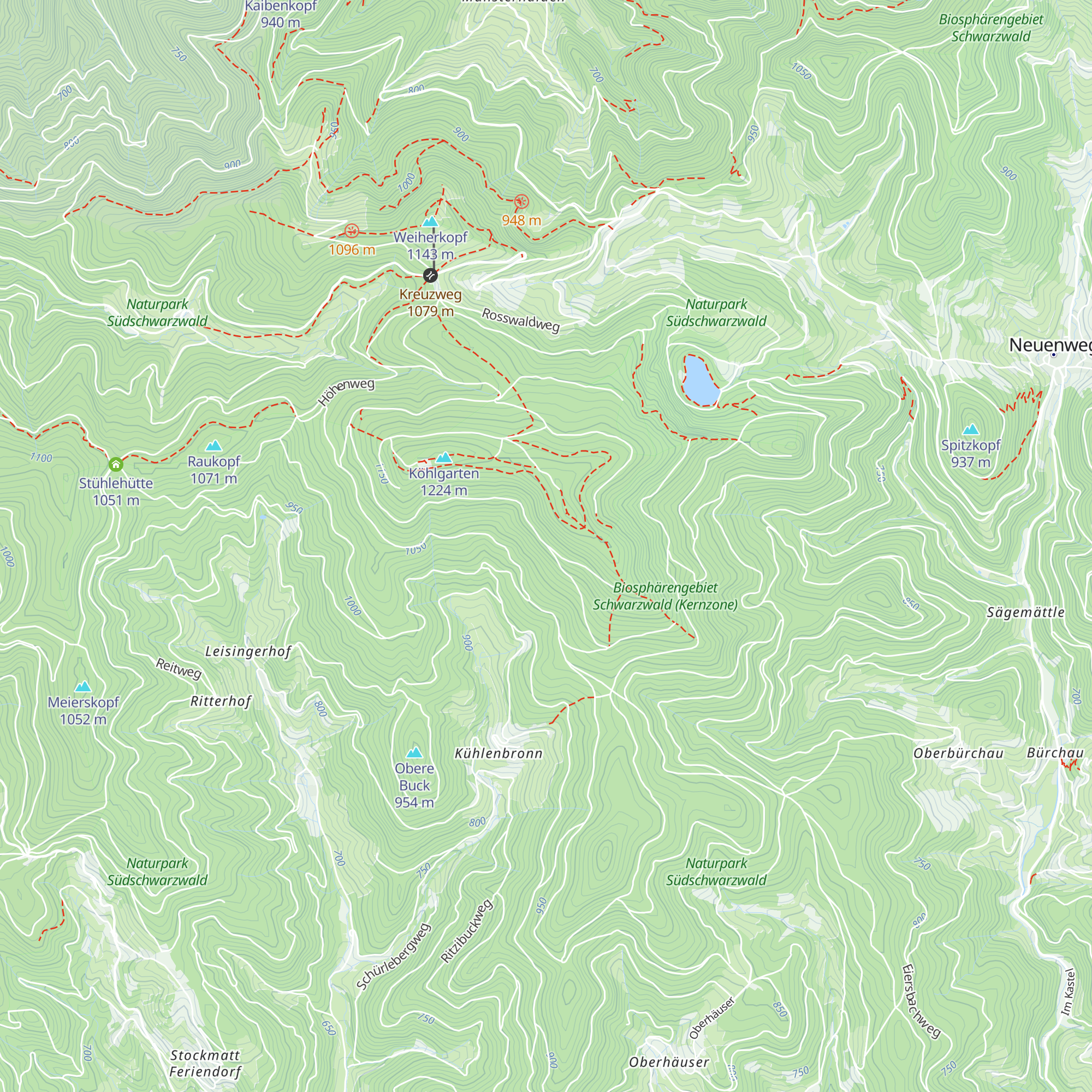 Zipfelhütte map
