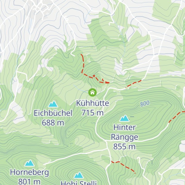 Map of Kühhütte
