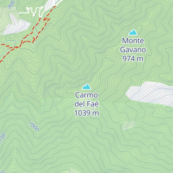 Map of Carmo del Faé