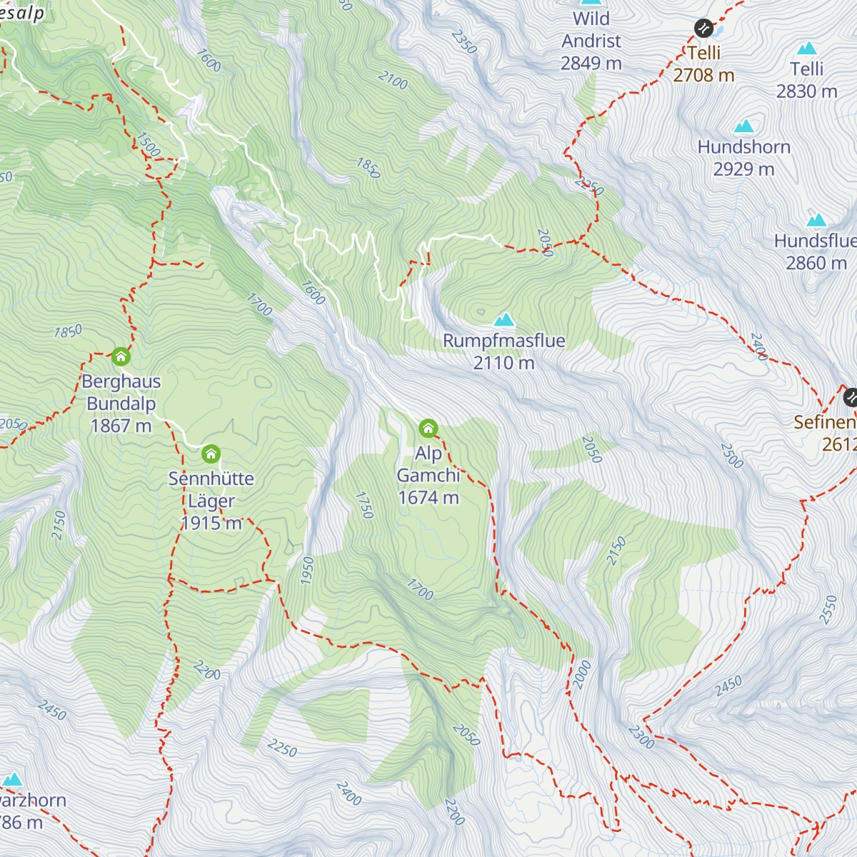 Alp Gamchi map