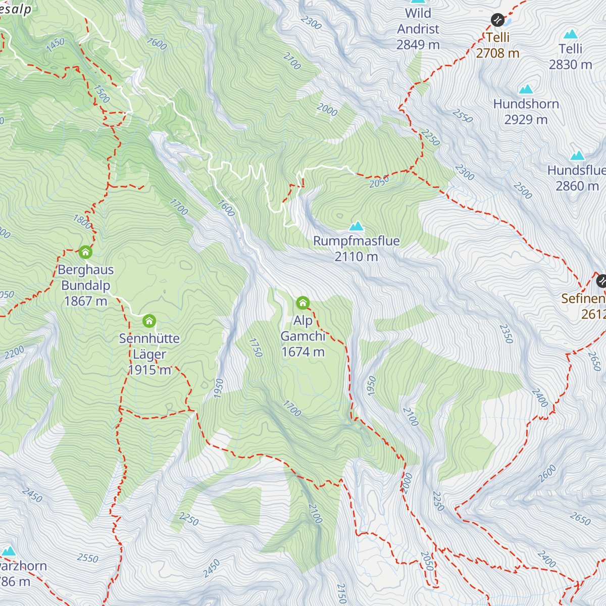 Alp Gamchi map