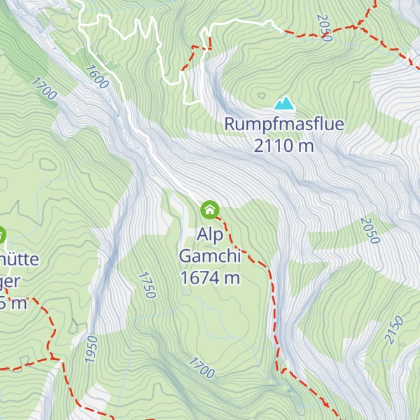 Map of Alp Gamchi