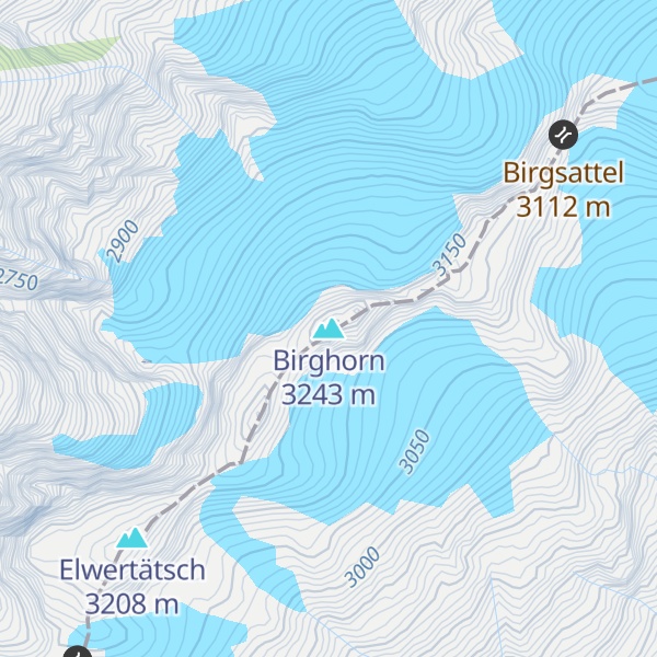 Map of Birghorn
