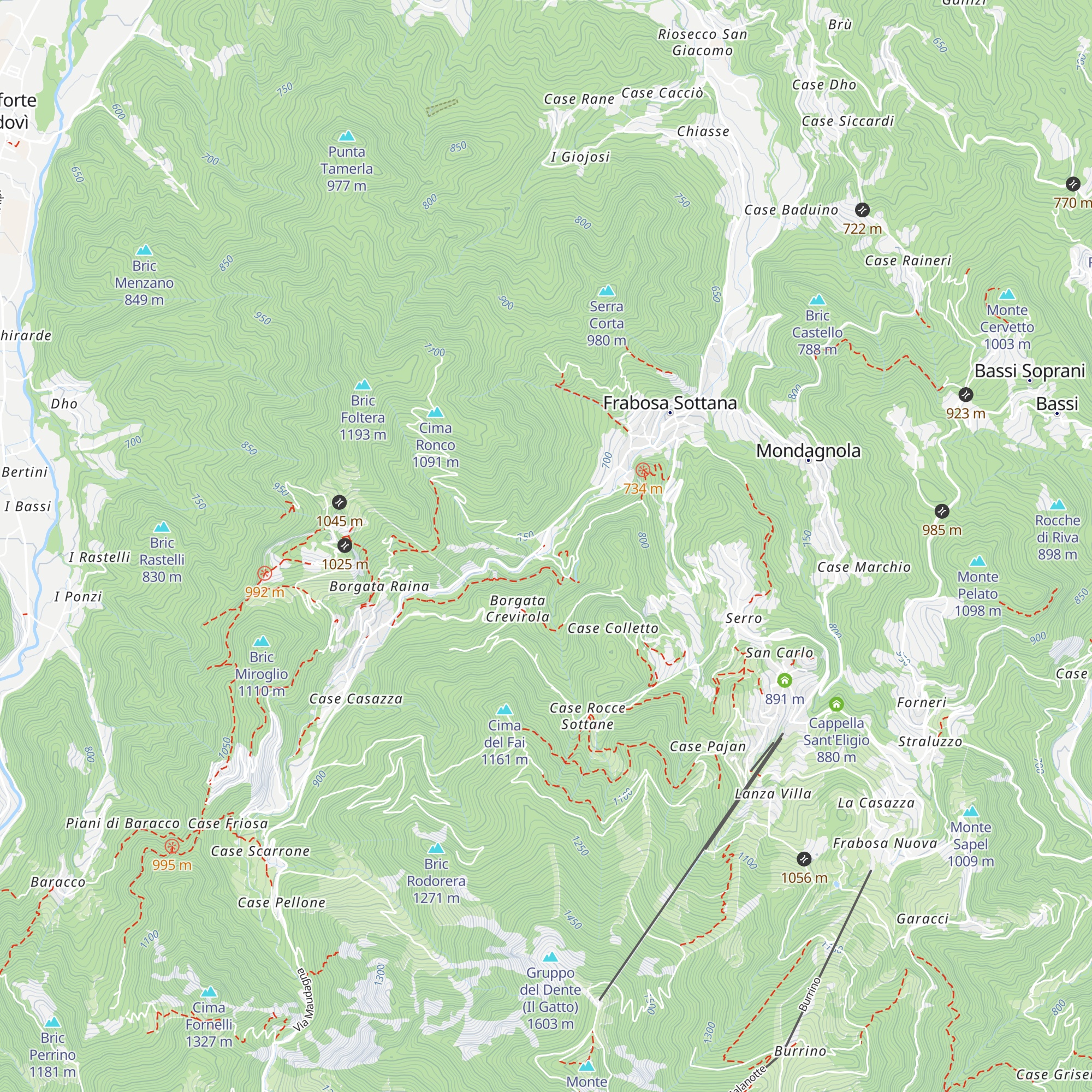 Biglietteria map