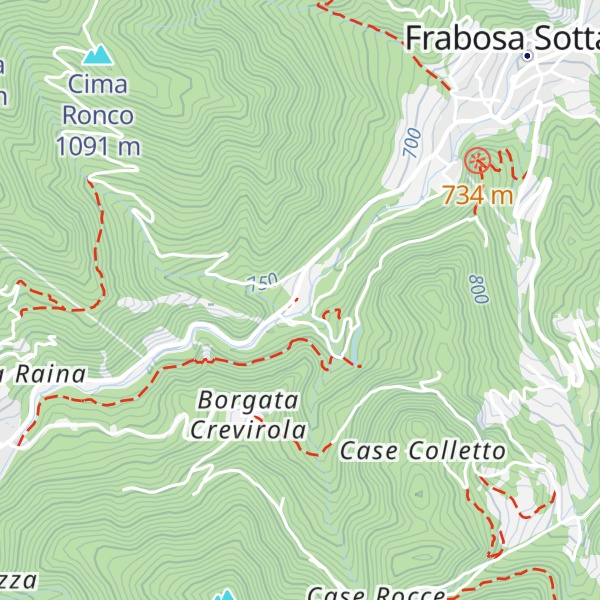 Map of Biglietteria