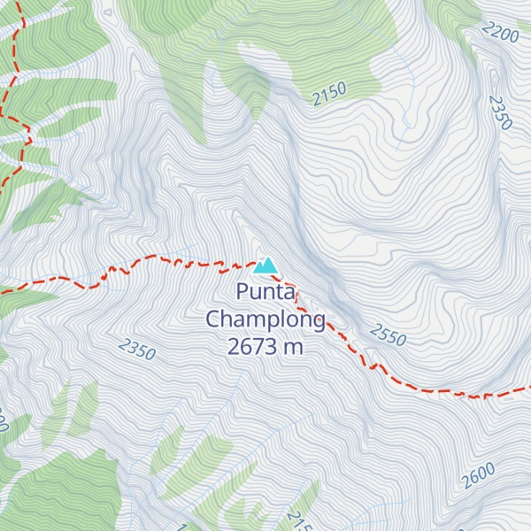 Map of Punta Champlong