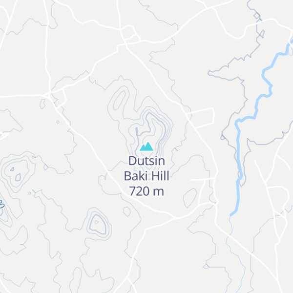 Map of Dutsin Baki Hill
