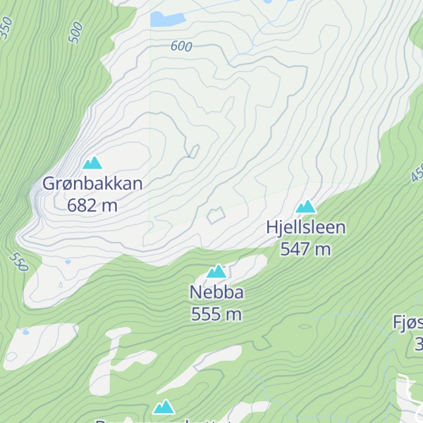 Map of Øvre Nebba