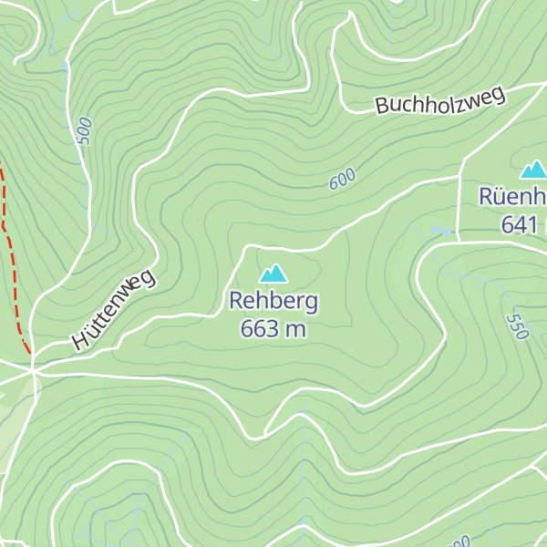 Map of Rehberg