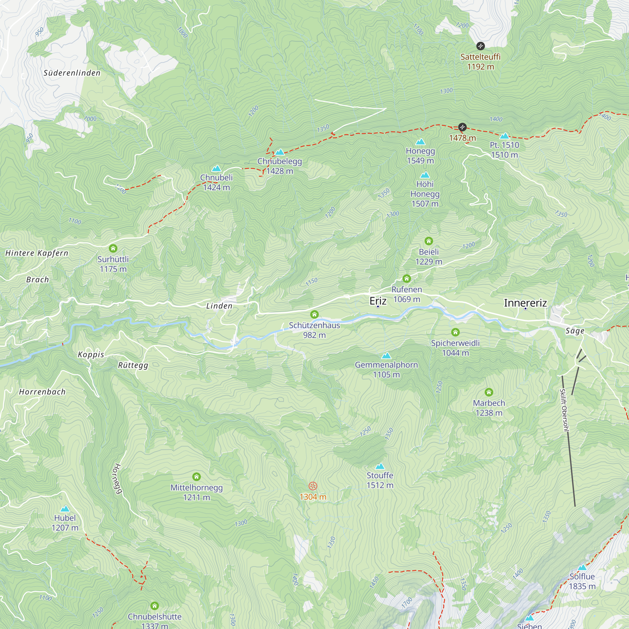 Schützenhaus map