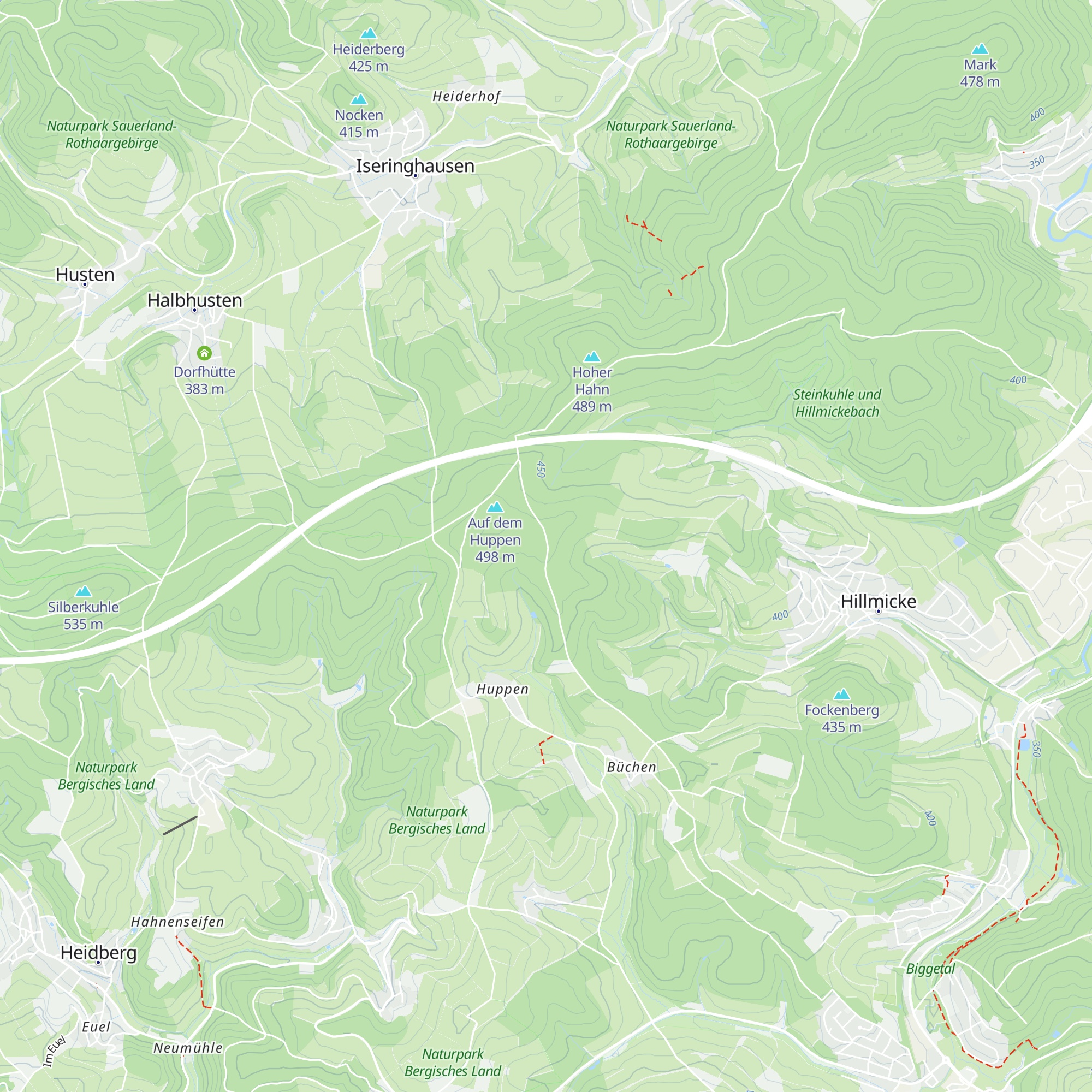 Schutzhütte map
