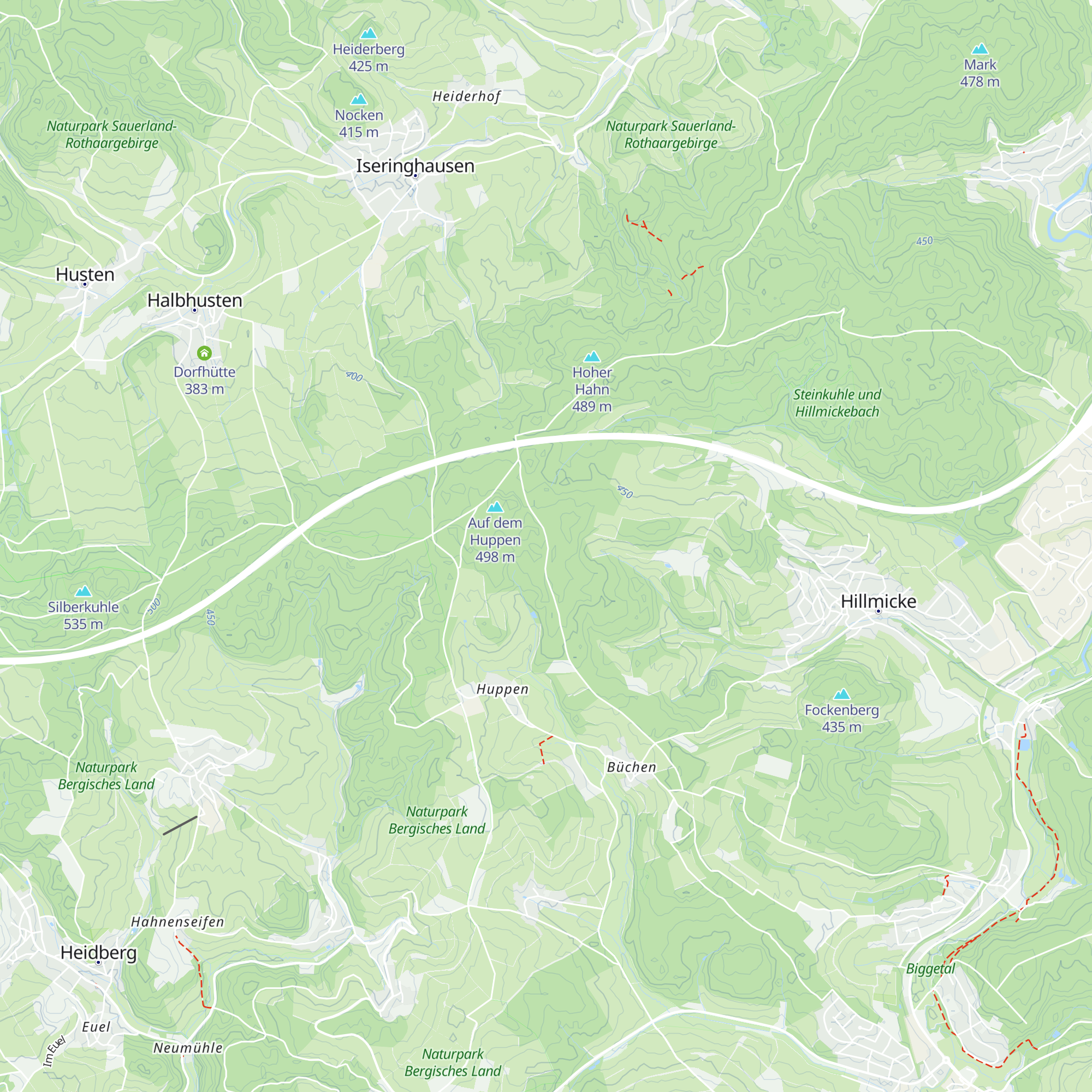Schutzhütte map