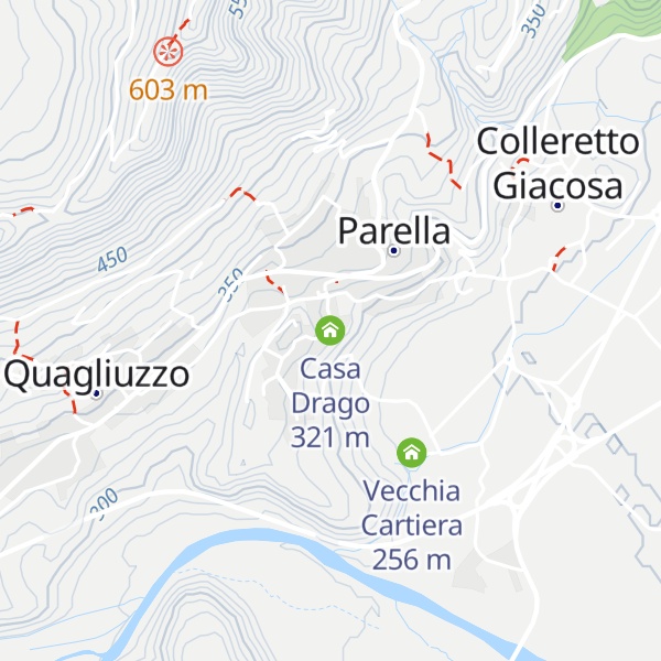 Map of Casa Drago
