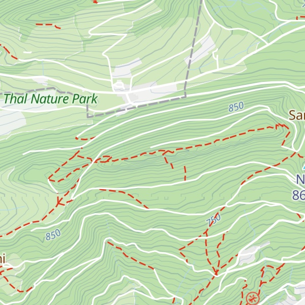 Map of Höchi Flue
