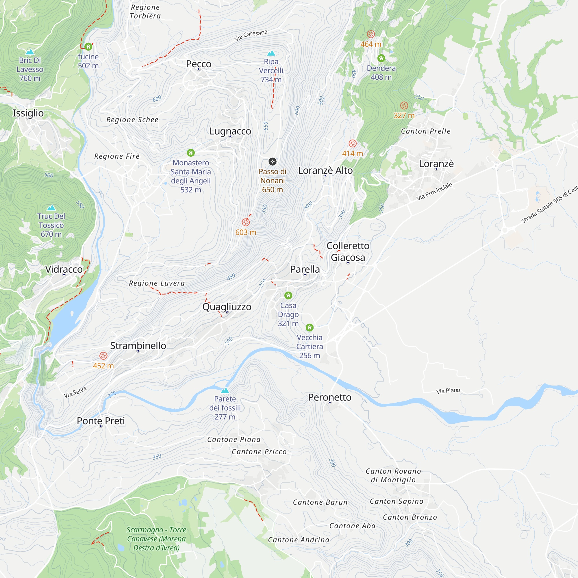 Casa Realis map
