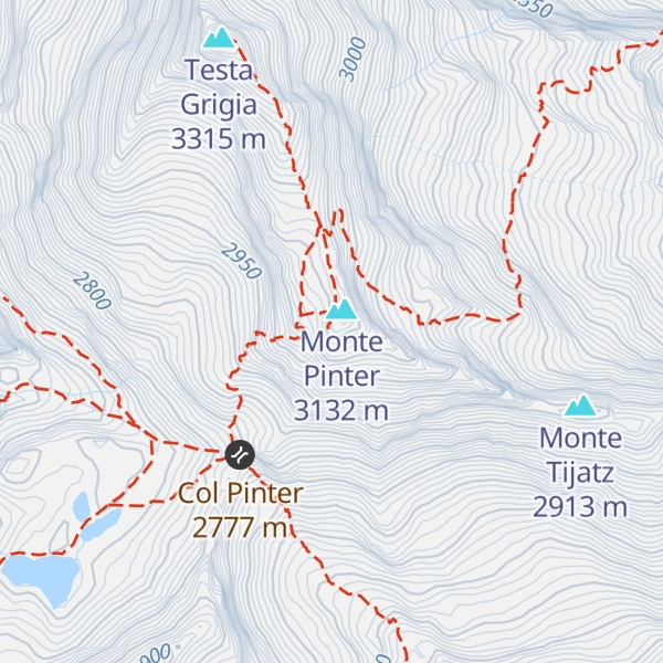 Map of Bivacco Ulrich Lateltin