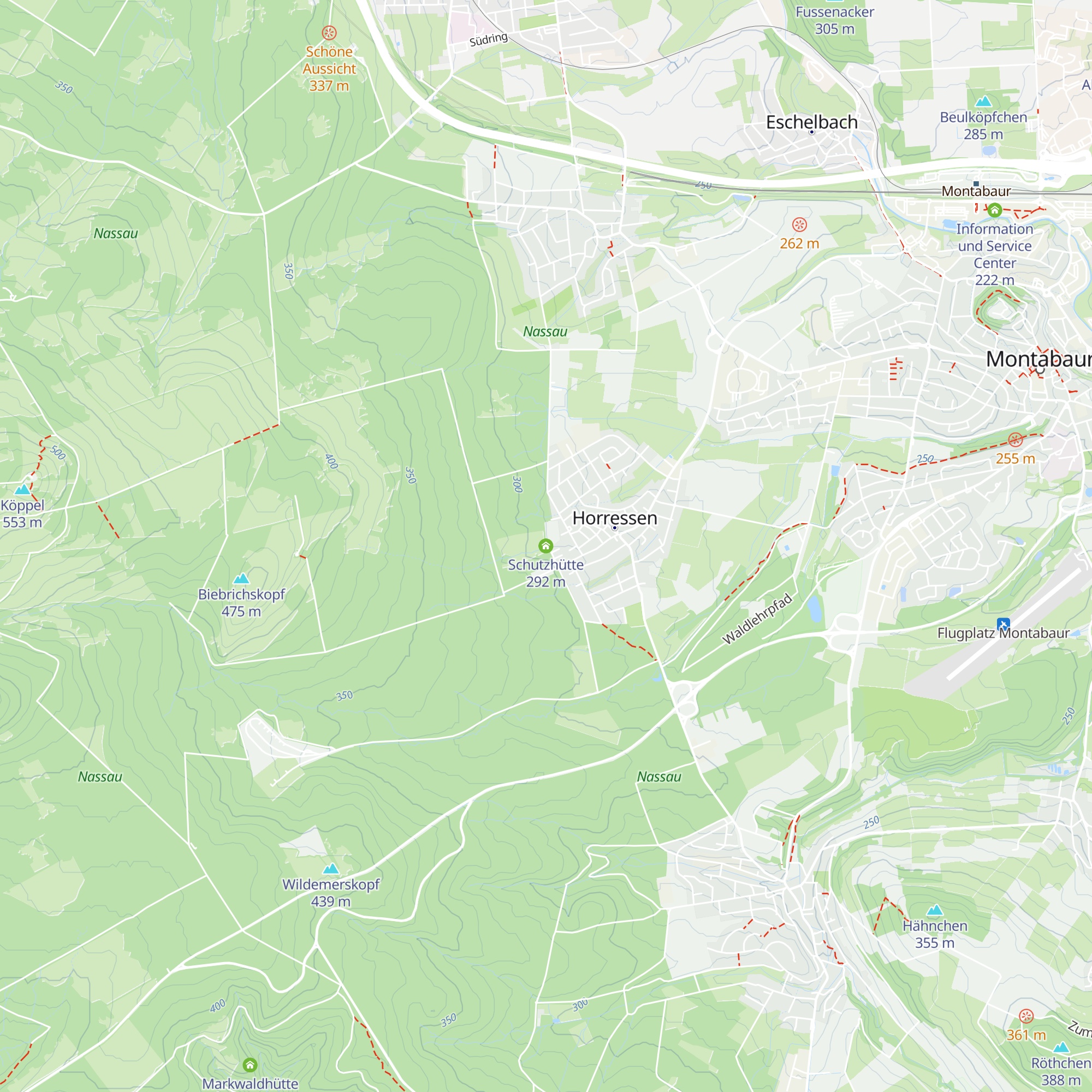 Schutzhütte map
