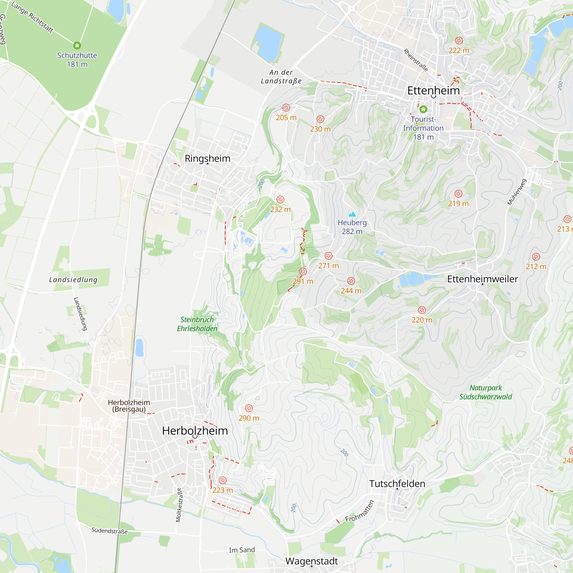 Lindenmann-Hütte map
