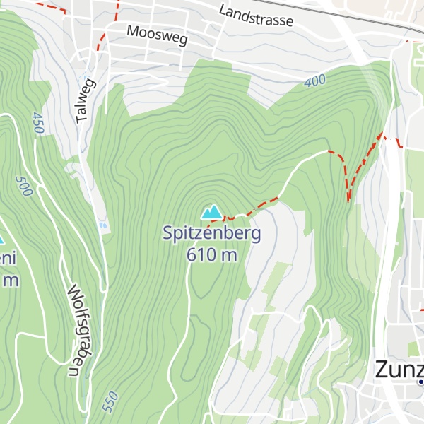 Map of Spitzenberg