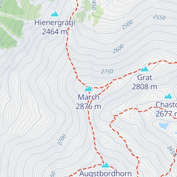Map of March