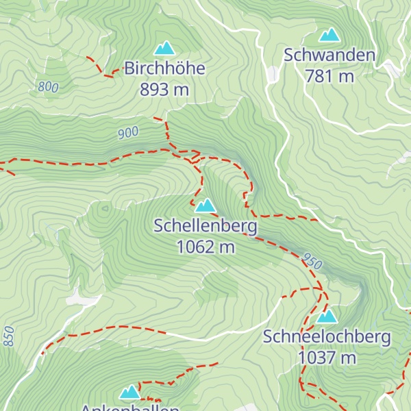 Map of Schellenberg