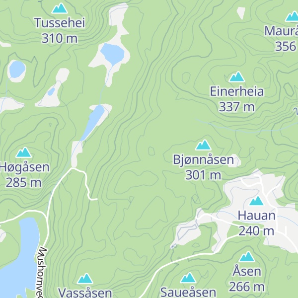 Map of Skjøtelen