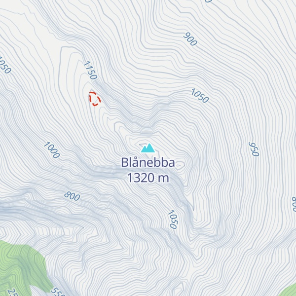 Map of Blånebba
