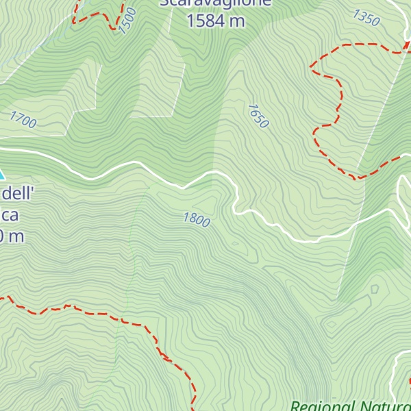 Map of Poggio Fearia