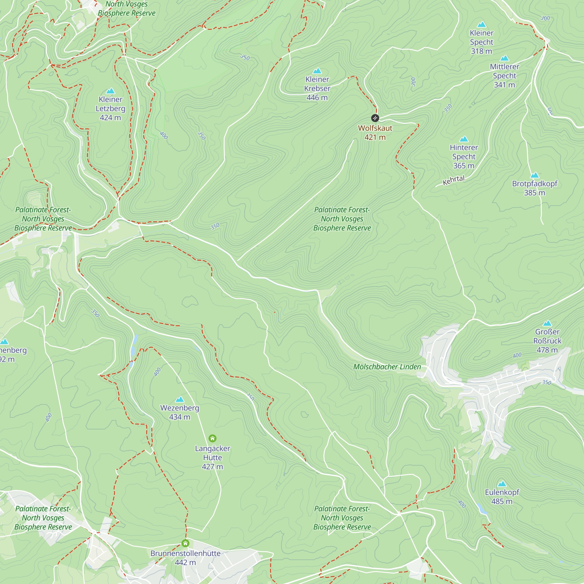 Kurt-Mohr-Hütte map