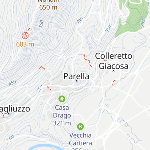 Map of Villa Malvezzi
