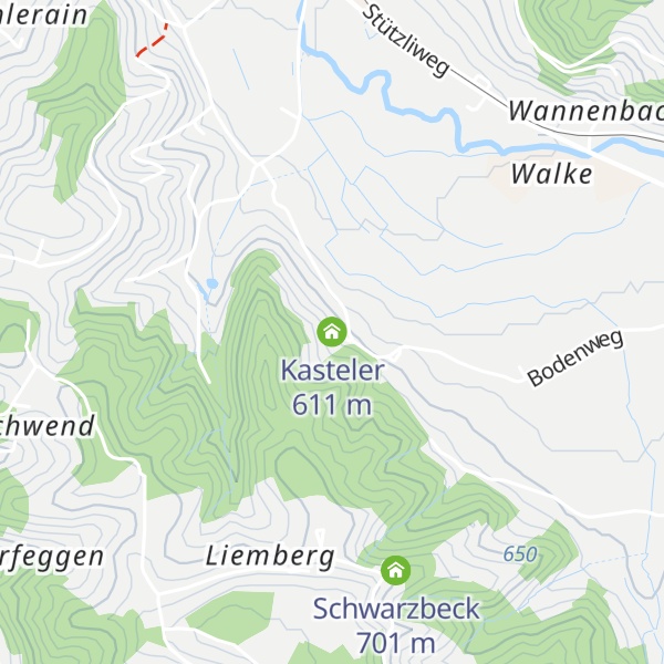 Map of Kasteler