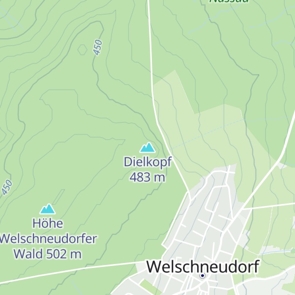 Map of Dielkopf