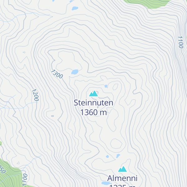 Map of Steinnuten