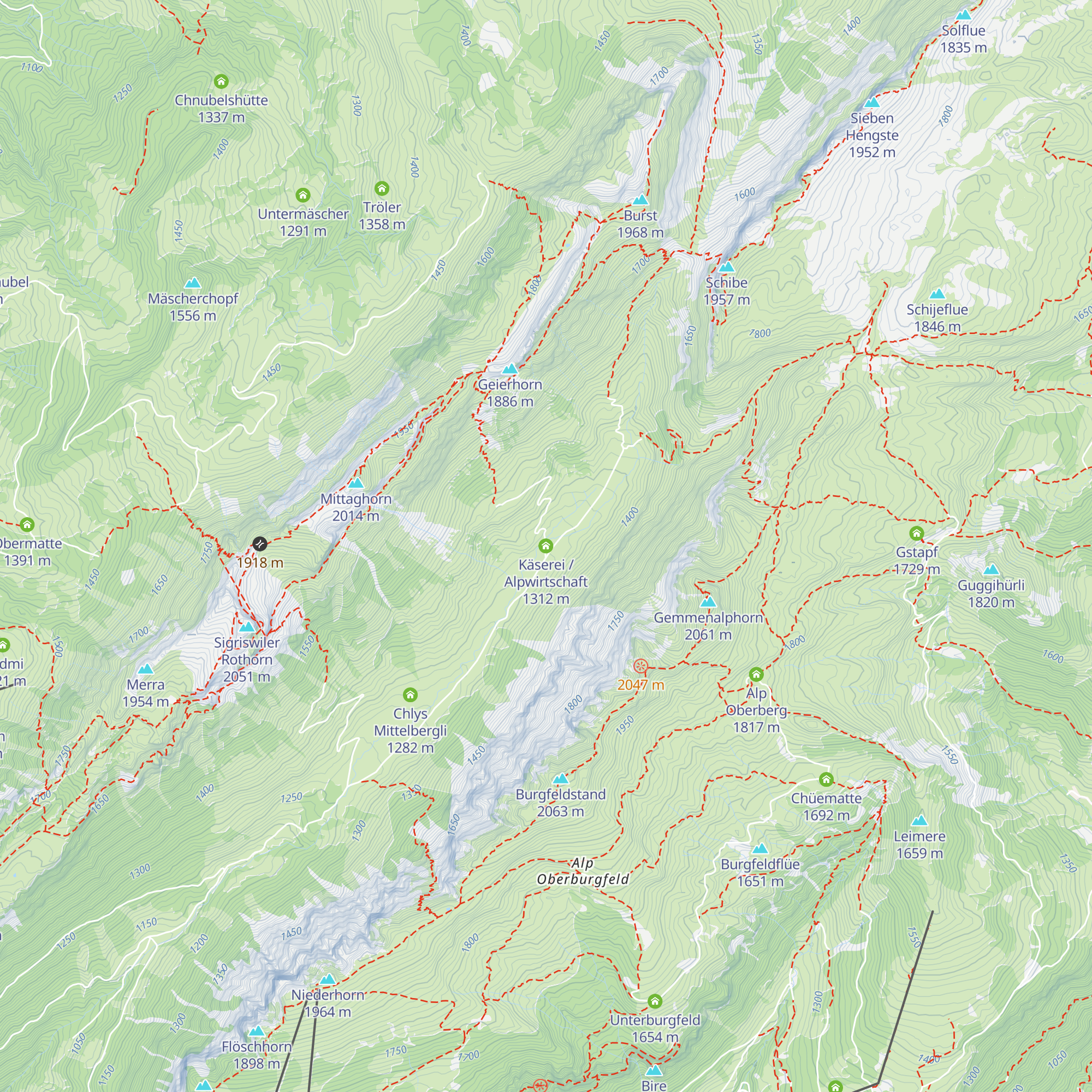 Käserei / Alpwirtschaft map