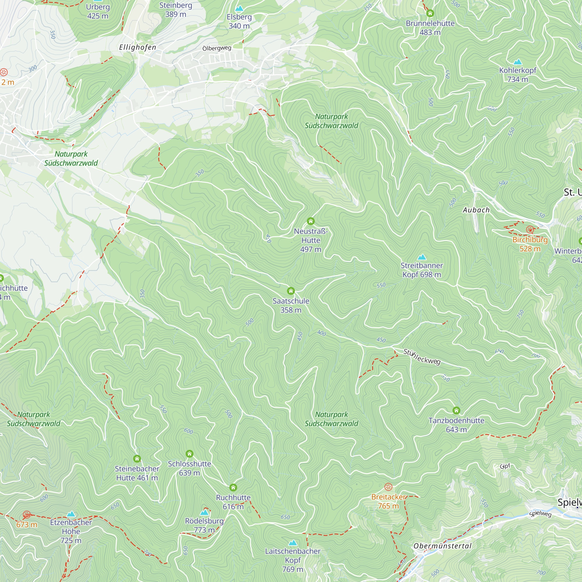 Saatschule map