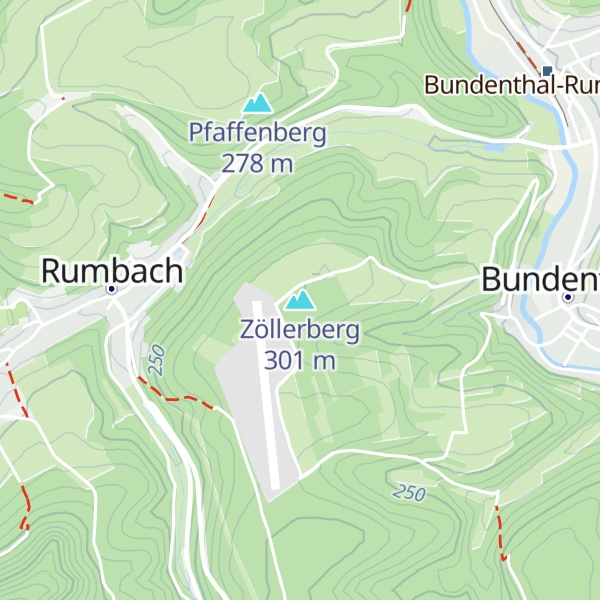 Map of Zöllerberg