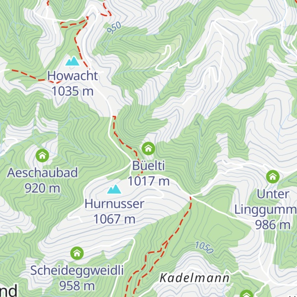 Map of Büelti