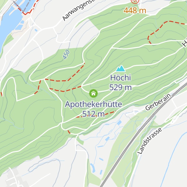 Map of Apothekerhütte