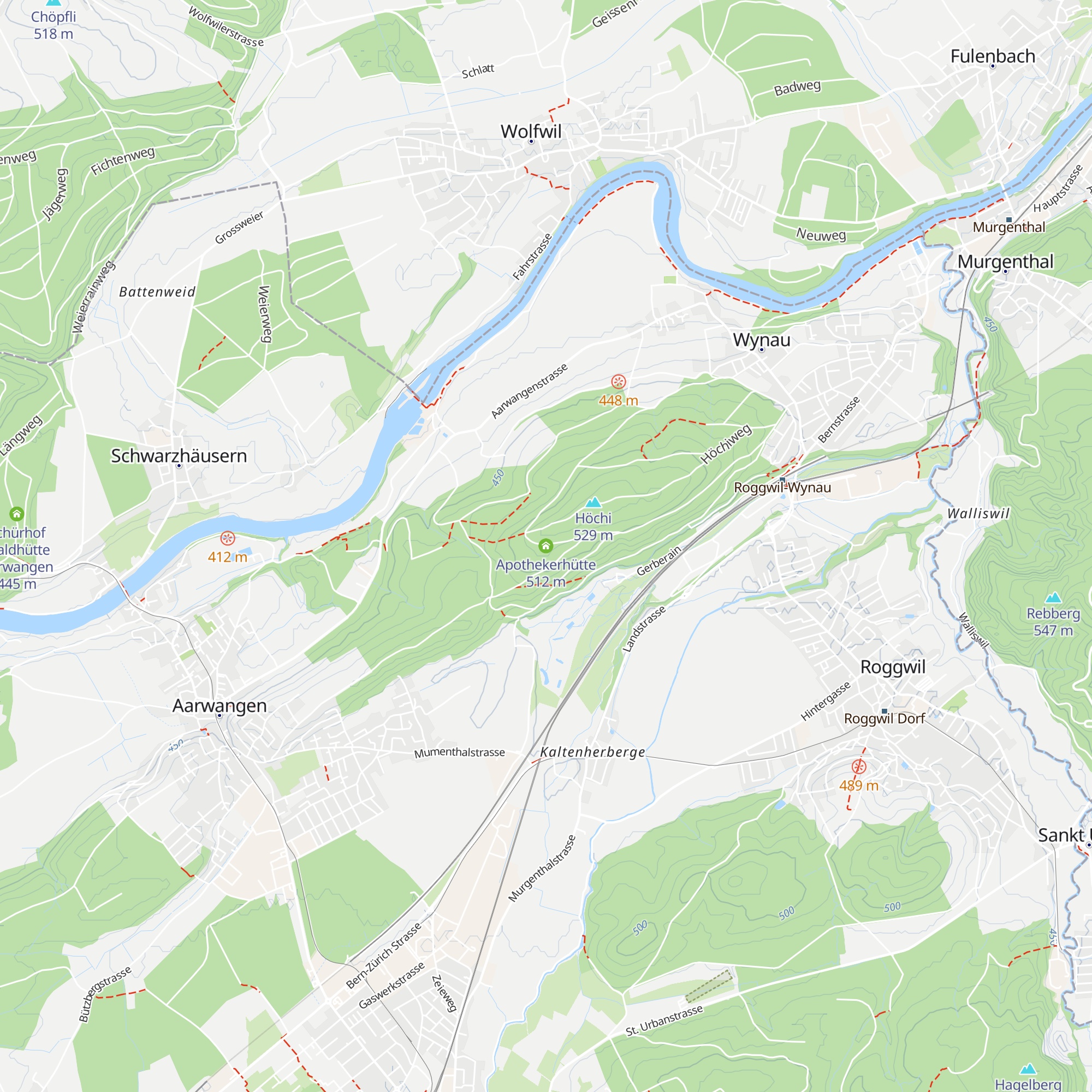 Apothekerhütte map