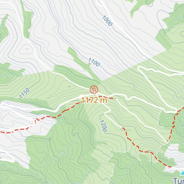 Map of Berghaus Gabelspitz