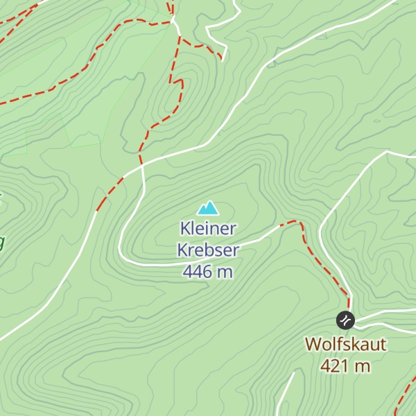 Map of Kleiner Krebser
