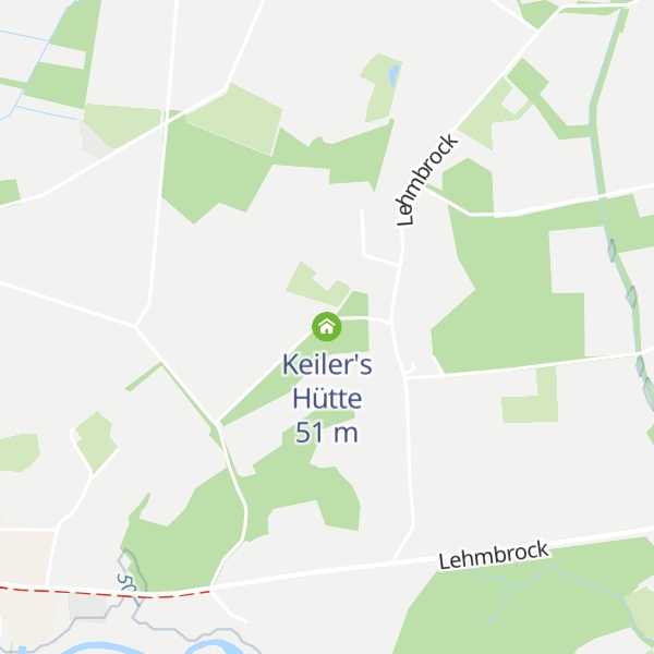 Map of Keiler's Hütte