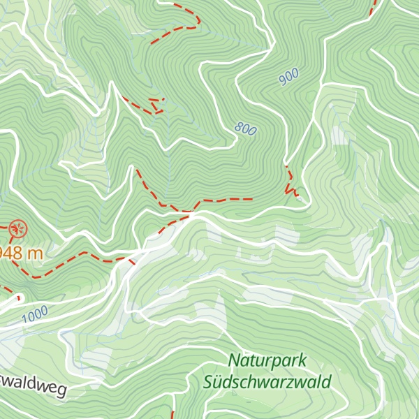 Map of Kreuzweghütte